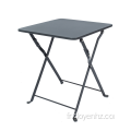 Table Carrée Pliante en Métal 40cm